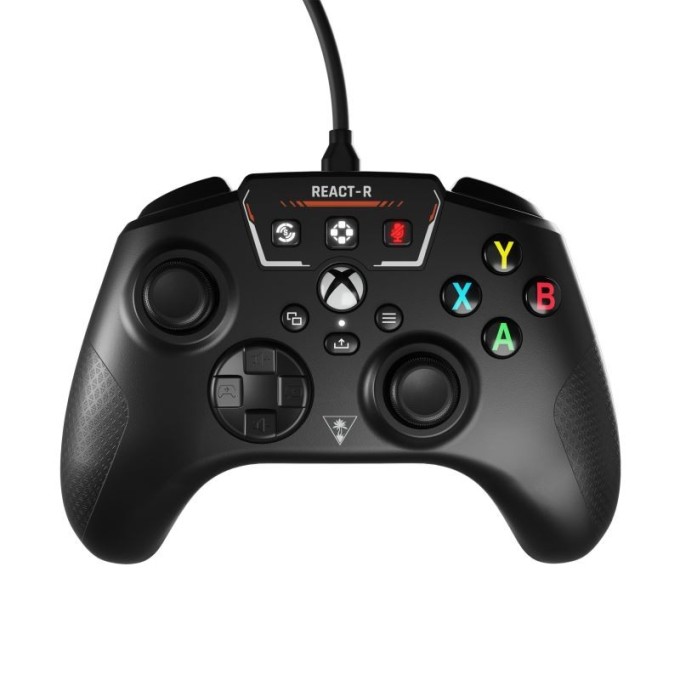 Turtle Beach REACT-R Gamepad, herní ovladač pro XBOX Series X/S, XBOX One, PC, černý