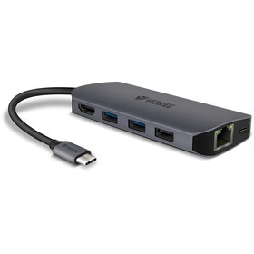 YENKEE YTC 081 Multiport Hub USB C 8v1