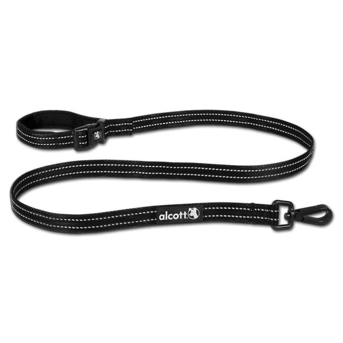 Alcott Reflexní vodítko, Weekender, pro psy, černé