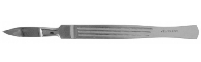 Skalpel hrotnatý typ č. 16 - 4cm