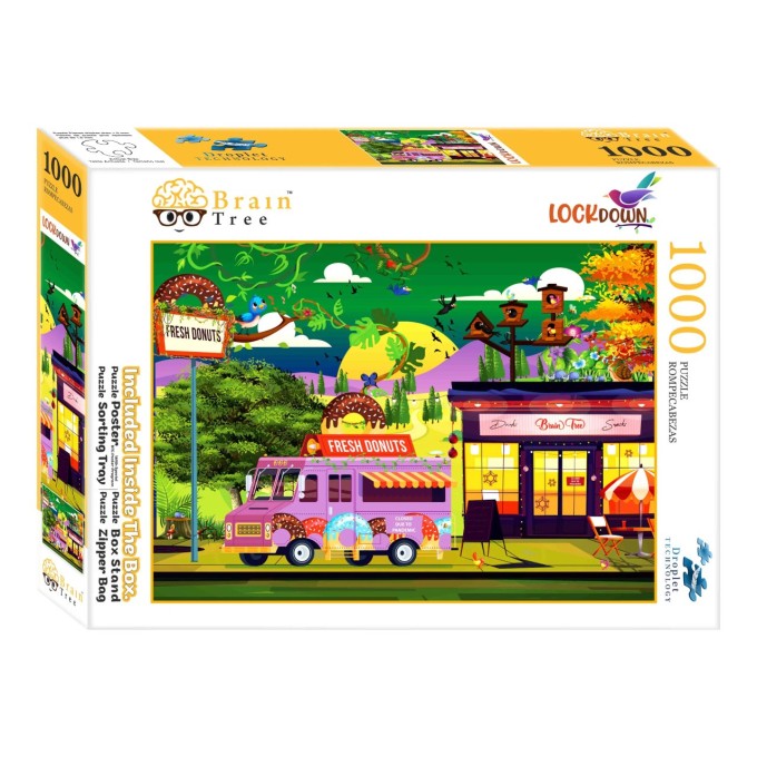 Brain Tree Puzzle Po zavření 1000 dílků
