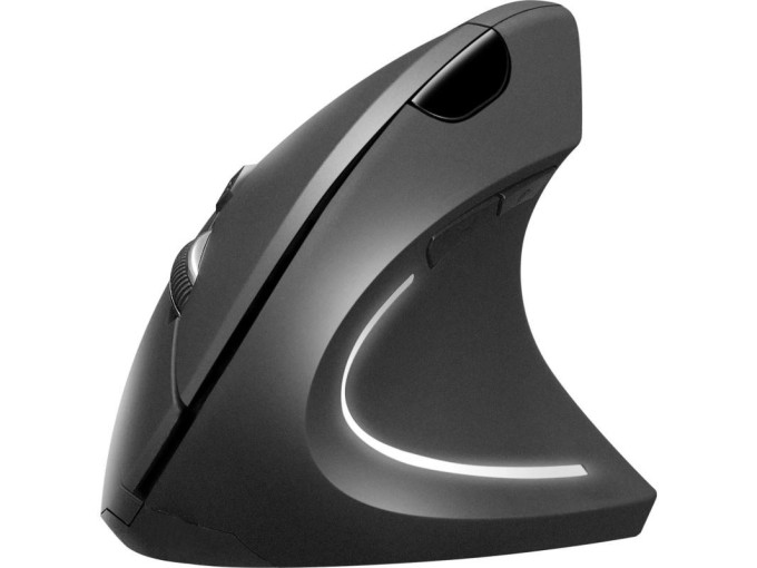 Sandberg Wired Vertical Mouse, ergonomická myš, černá