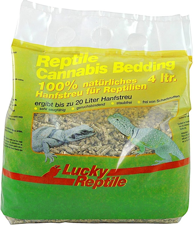 Lucky Reptile Cannabis Bedding 4L pro 15L substrátu