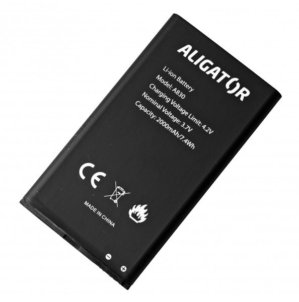 Baterie ALIGATOR A830/A835, Li-Ion 2000 mAh, originální