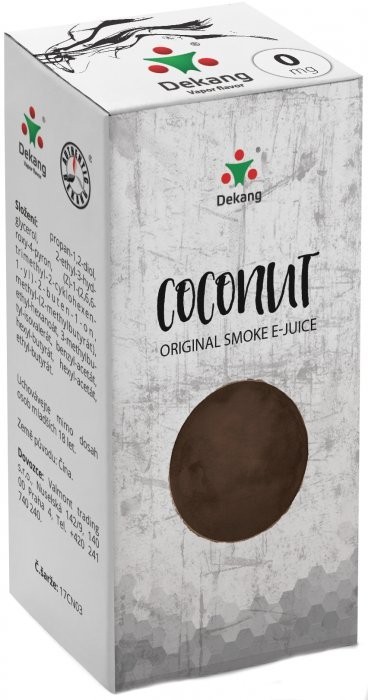 Liquid Dekang Coconut 10ml - 0mg (Kokos)