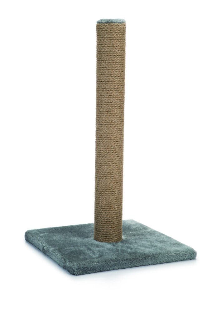 Beeztees Škrabadlo Lesley šedé 35x35x60cm