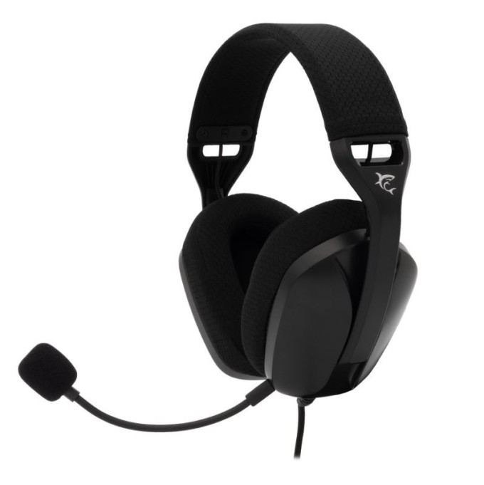 White Shark herní headset SPARROW, pro PC, PS4/PS5, Mac, černá  (GH-2443)