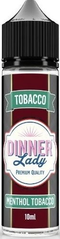 Příchuť Dinner Lady S&V Tobacco 10ml Menthol Tobacco