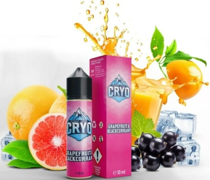 Příchuť Infamous Cryo S&V 10ml Grapefruit and Blackcurrant