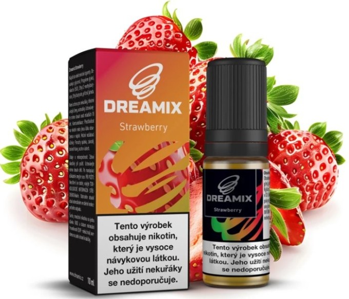 Liquid Dreamix - Jahoda (Strawberry) 10ml - 6mg