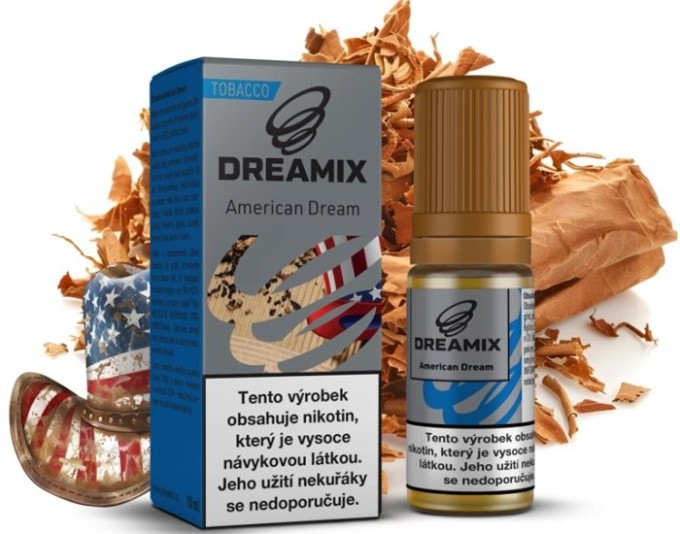 Liquid Dreamix - Americký tabák (American Dream) 10ml - 6mg