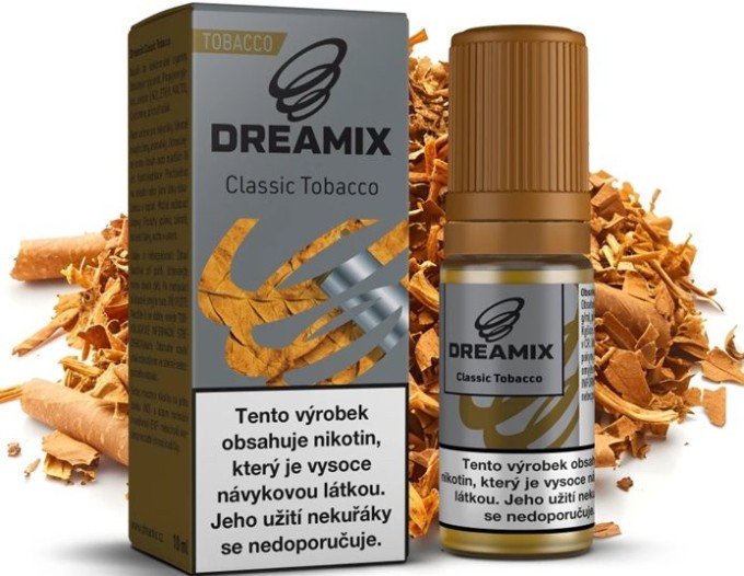 Liquid Dreamix - Klasický tabák (Classic Tobacco) 10ml - 12mg