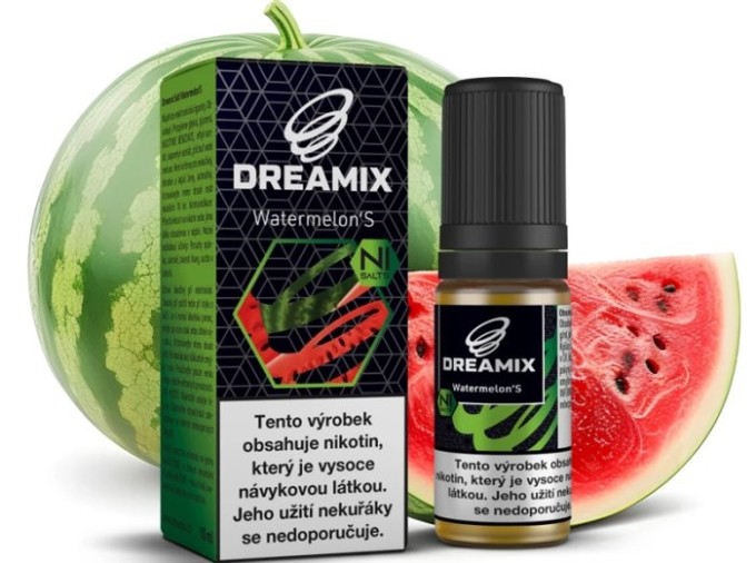Liquid Dreamix SALT Vodní meloun (Watermelon'S) 10ml - 10mg