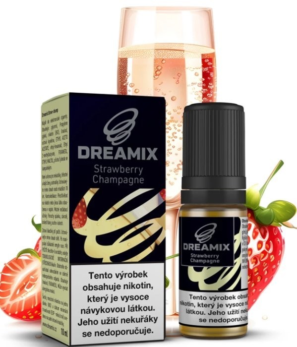 Liquid Dreamix - Jahoda se šampaňským (Strawberry Champagne) 10ml - 18mg