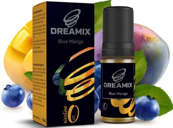 Liquid Dreamix - Borůvka a mango (Blue Mango) 10ml - 0mg
