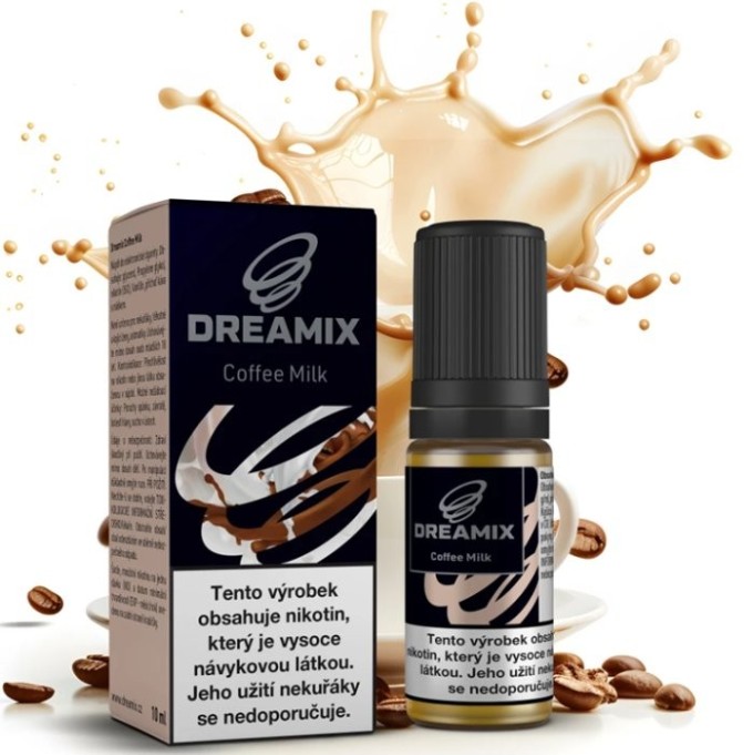 Liquid Dreamix - Káva s mlékem (Coffee Milk) 10ml - 12mg