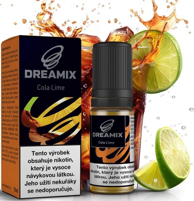 Liquid Dreamix - Cola s limetkou (Cola Lime) 10ml - 12mg