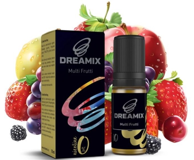 Liquid Dreamix - Ovocný mix (Multi Frutti) 10ml - 0mg