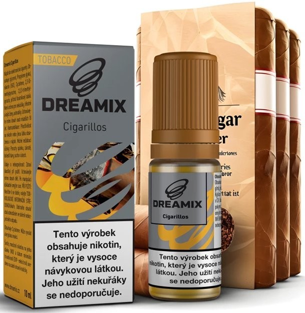 Liquid Dreamix - Doutníkový tabák (Cigarillos Tobacco) 10ml - 3mg
