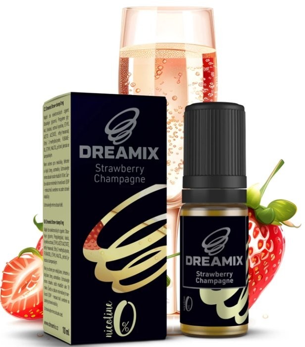 Liquid Dreamix - Jahoda se šampaňským (Strawberry Champagne) 10ml - 0mg