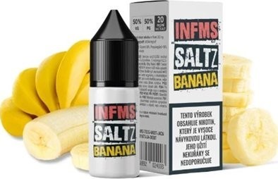 Liquid Infamous Saltz Banana 10ml - 20mg