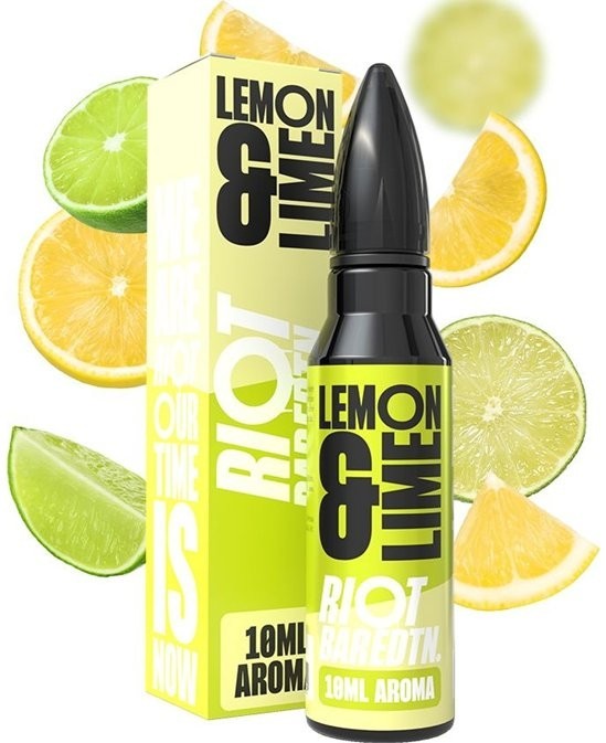 Příchuť Riot BAR EDTN S&V 10ml Lemon & Lime (Citron & limetka)
