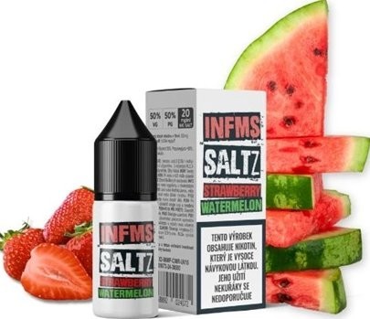 Liquid Infamous Saltz Strawberry Watermelon 10ml - 20mg