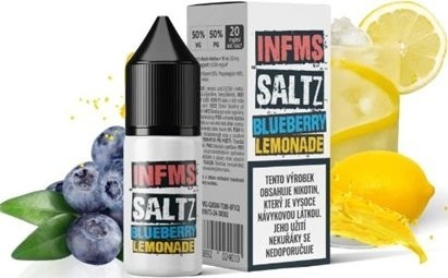 Liquid Infamous Saltz Blueberry Lemonade 10ml - 20mg