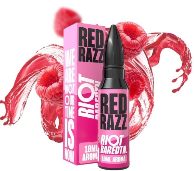 Příchuť Riot BAR EDTN S&V 10ml Red Razz (Malinová tříšť)