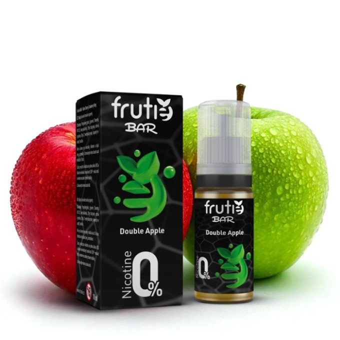 Liquid Frutie BAR Juice - Dvojité jablko (Double Apple) 10ml - 0mg