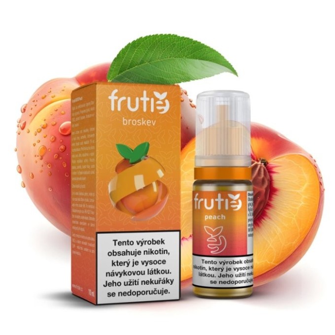 Liquid Frutie 50/50 - Broskev (Peach) 10ml - 3mg