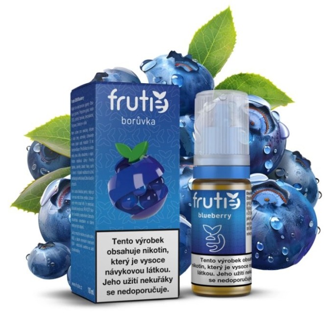 Liquid Frutie 50/50 - Borůvka (Blueberry) 10ml - 3mg