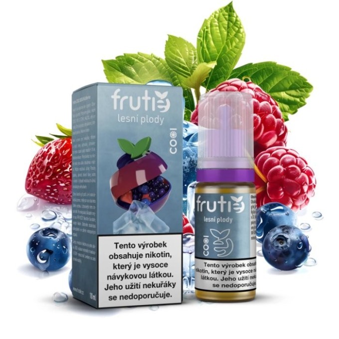 Liquid Frutie COOL 50/50 - Lesní plody (Wild Berries) 10ml - 12mg