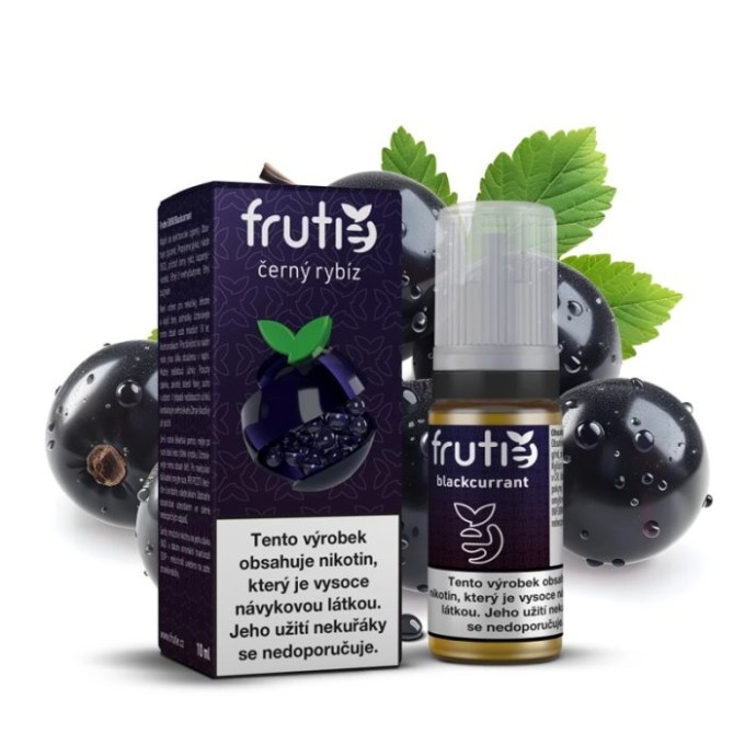 Liquid Frutie 50/50 - Černý rybíz (Blackcurrant) 10ml - 3mg
