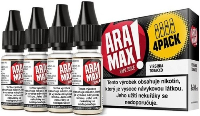 Liquid ARAMAX 4Pack Virginia Tobacco 4x10ml-12mg