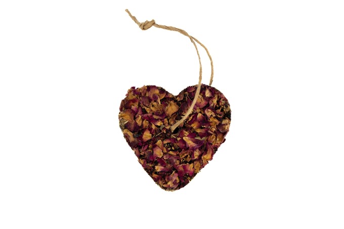 LIMARA Bezobilné bylinkové srdce Goody Crunch Šípek - Růže - Ibišek 80g