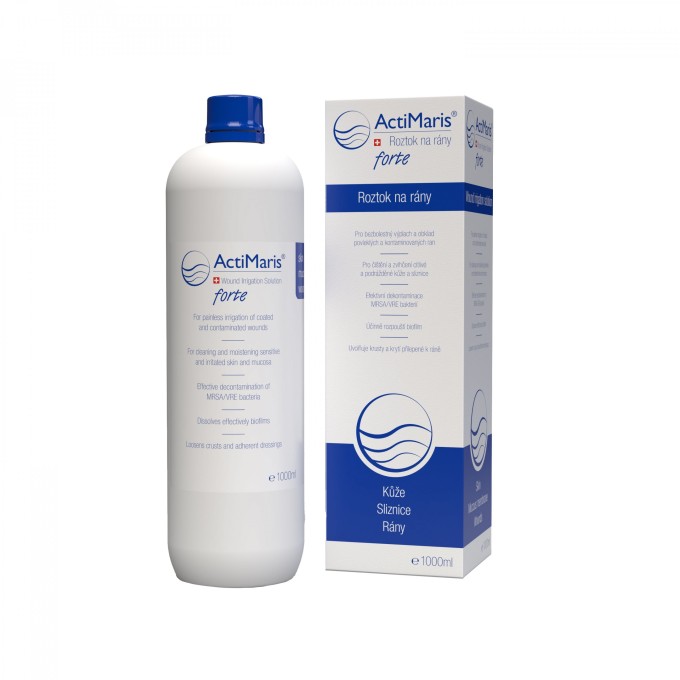 ActiMaris® Forte roztok na čištění a hojení ran 1000ml