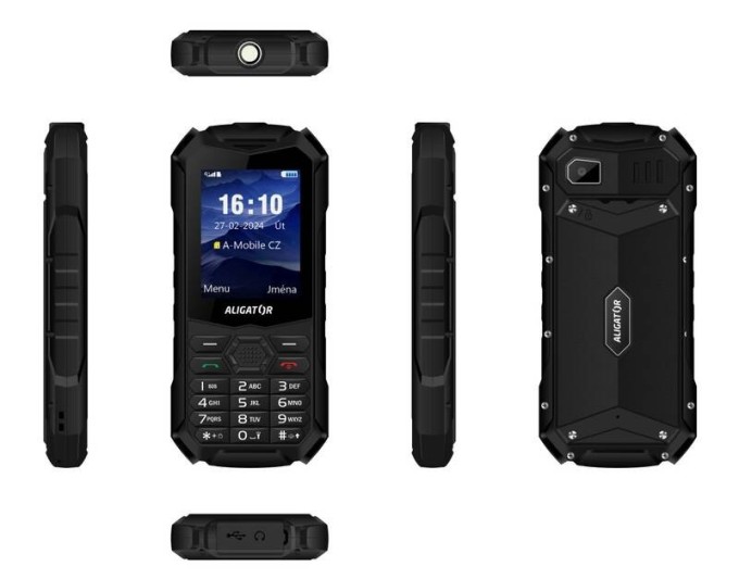 ALIGATOR R35 eXtremo černá