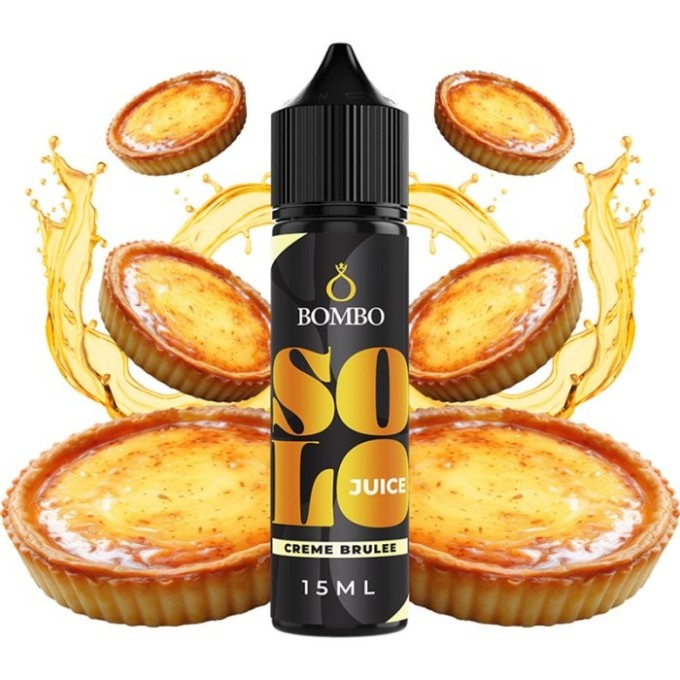 Příchuť Bombo Solo Juice S&V 15ml Creme Brulee (Tradiční Creme Brulee)