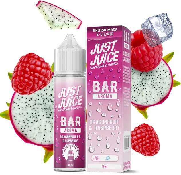 Příchuť Just Juice Bar Range S&V 10ml Dragonfruit & Raspberry (Dračí ovoce & malina)