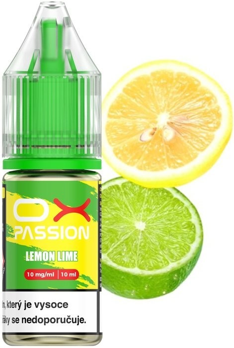 Liquid OXVA OX PASSION Salts Lemon Lime 10ml - 10mg