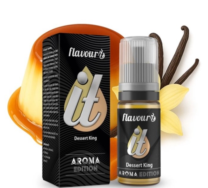 Příchuť Flavourit Aroma 10ml Dessert King (Vanilkový dezert s karamelem)
