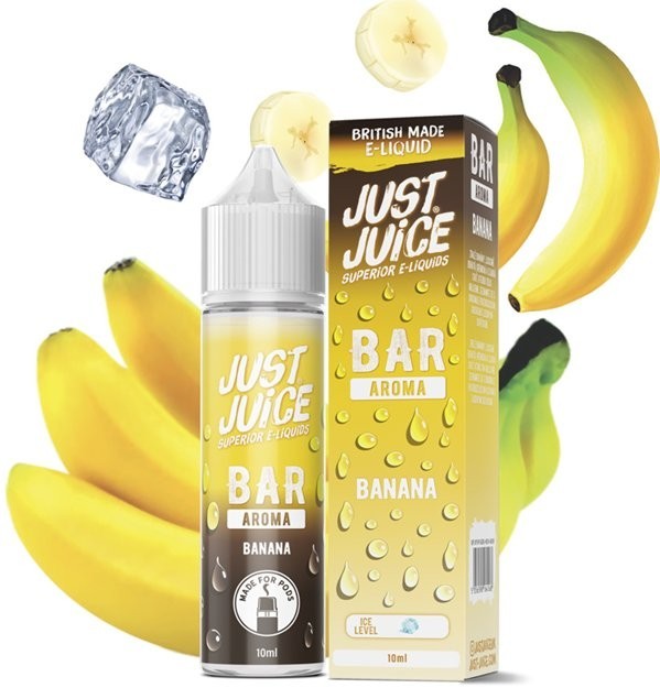 Příchuť Just Juice Bar Range S&V 10ml Banana (Banán)