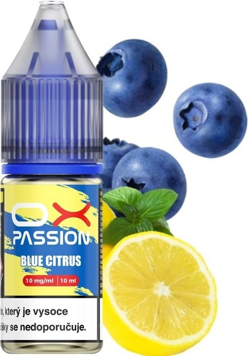 Liquid OXVA OX PASSION Salts Blue Citrus 10ml - 20mg