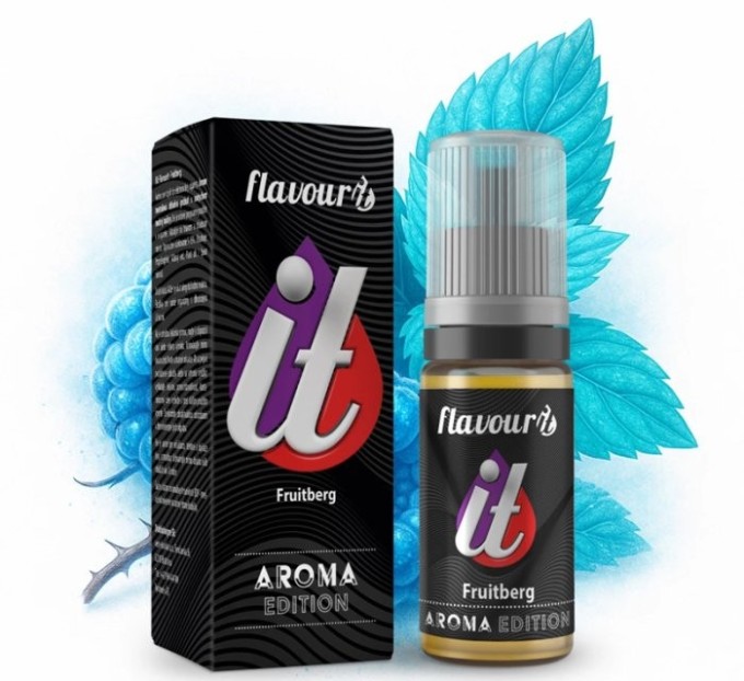 Příchuť Flavourit Aroma 10ml Fruitberg (Osvěžující modrá malina)