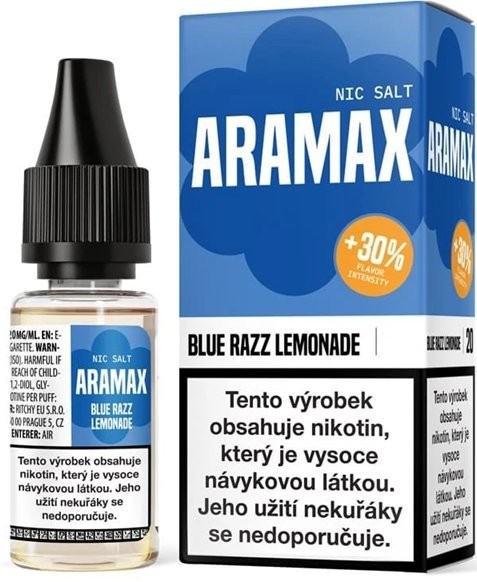 Liquid Aramax SALT Blue Razz Lemonade 10ml - 10mg