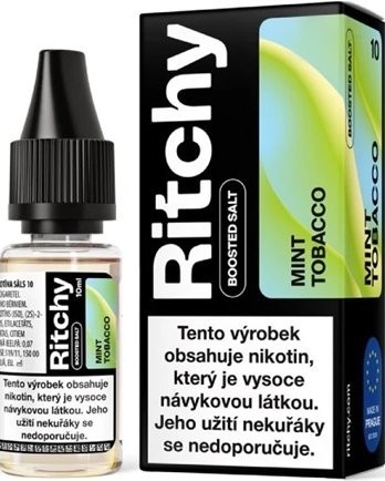 Liquid Ritchy SALT Mint Tobacco 10ml - 20mg