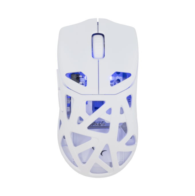 White Shark herní myš DAGONET, 6D, 12000/24000 (sw) dpi, bílá (WGM-5019)