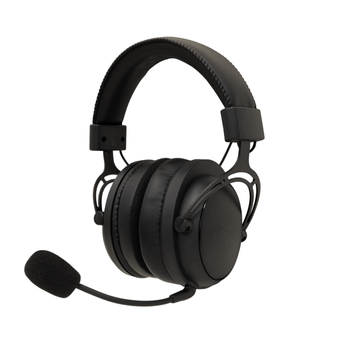 White Shark bezdrátová herní sluchátka GORILLA PRO, s mikrofonem, pro PC, PS4/PS5, MAC