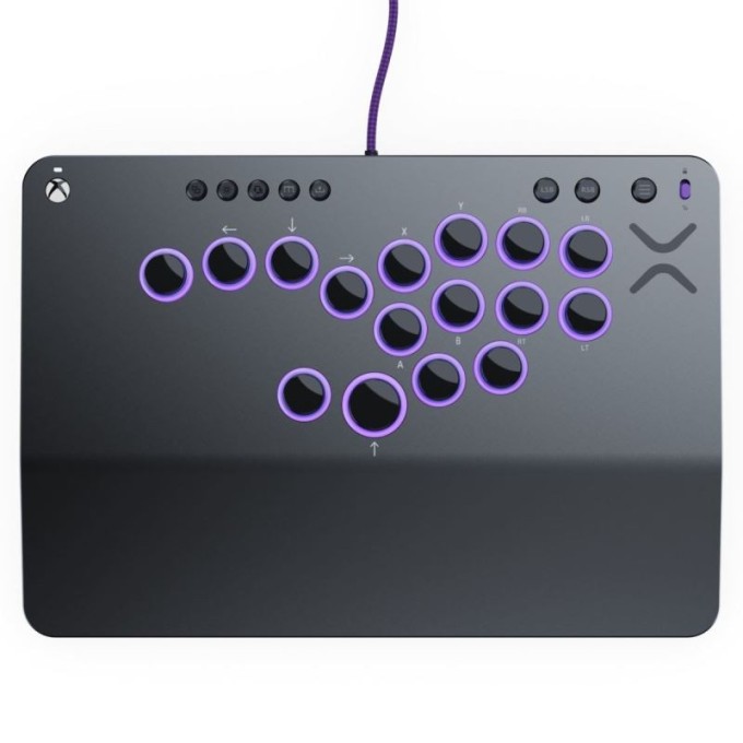 Turtle Beach Victrix Pro KO Leverless Fight Stick, herní ovladač pro Xbox Series X/S, Xbox One, PC